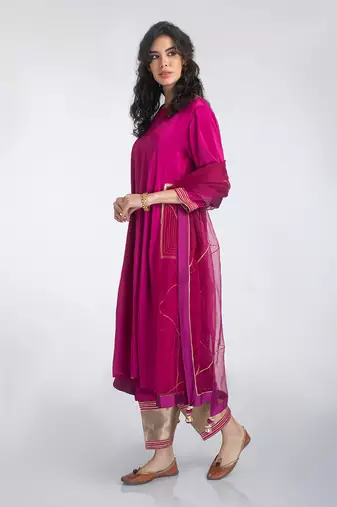 Pink kurta set