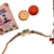 "Adorable Brother,Sweet Bhabhi Printed Mug with Rakhi Set |Coffee Mug 330 ml