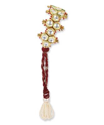 Red honeycomb pochi bracelet 3