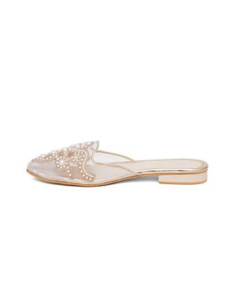 Cream marylin mule 3