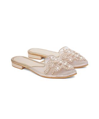 Cream marylin mule 5