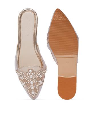 Cream marylin mule 6