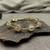 Gold Plated Quirky Crystal Studded Handmade Green Bracelet By Shaalin Jewellery