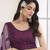 WINE  DORI & ZARKAN EMBROIDERED SOFT NET FESTIVE BRIDAL WEDDING & PARTY WEAR SEMI STITCHED LEHENGA