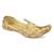 Desi colour mens ethnic footwear sherwani jutti-gold velvet emb