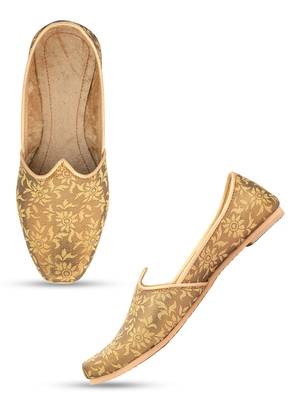 Desi colour mens ethnic footwear sherwani loafer-5 1