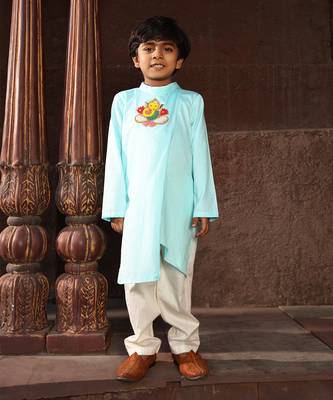 Blue kurta set 1