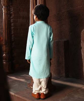 Blue kurta set 2