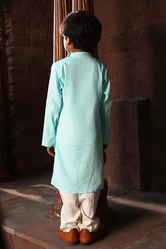 Blue kurta set