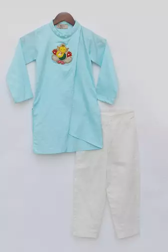 Blue kurta set