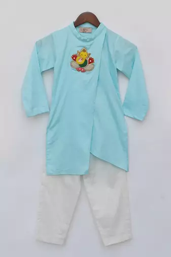 Blue kurta set