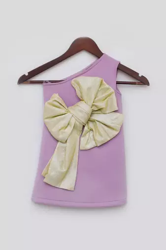 Purple lycra dress