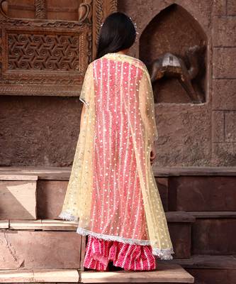 Pink embroidered jumpsuit 2