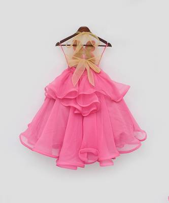 Pink ruffel skirt set 5