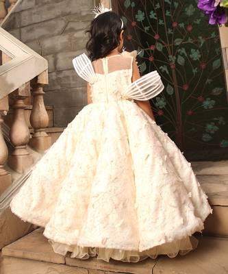 Off white butterfly gown 2