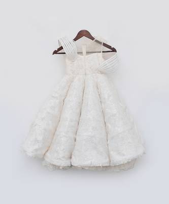 Off white butterfly gown 4