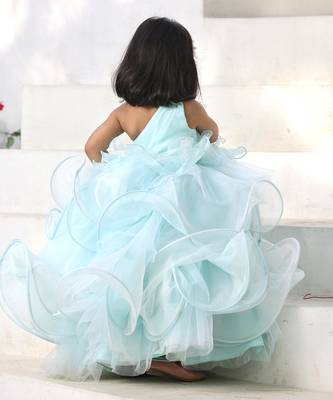 Powder blue layer gown 2