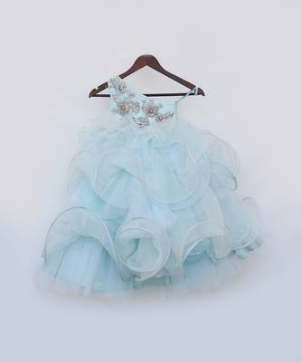 Powder blue layer gown 3