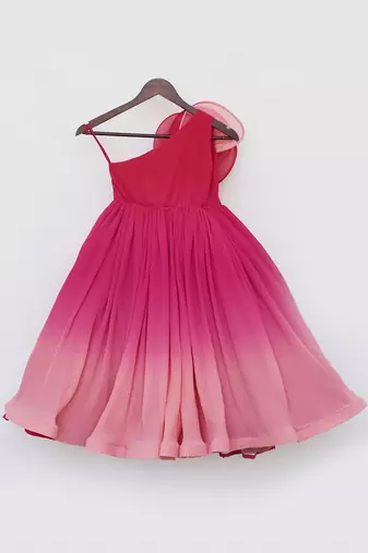 Coral plated gown
