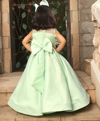Pista green gown 2