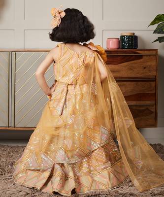 Musterd embroidery skirt set 2