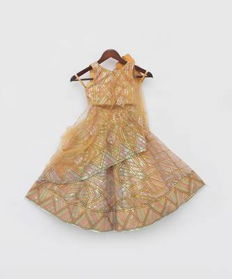 Musterd embroidery skirt set 5