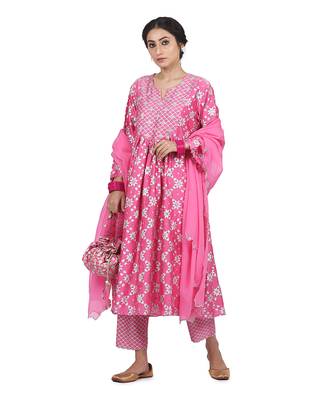 Pink Jugni Suit Set 2