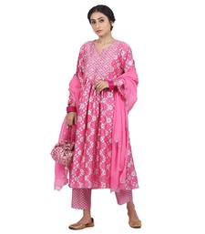 Pink Jugni Suit Set