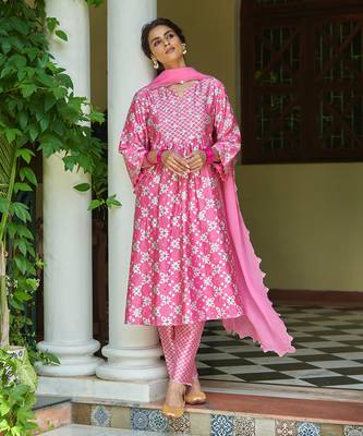 Pink Jugni Suit Set 3