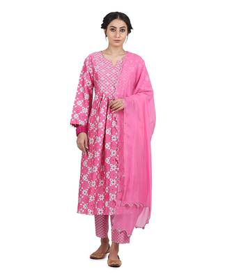 Pink Jugni Suit Set 1