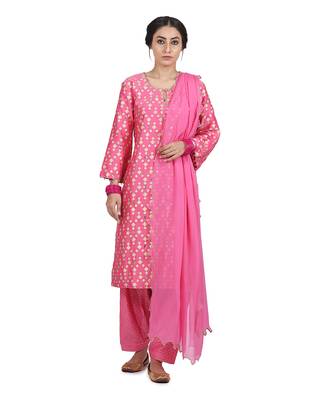 Pink Ekam Suit Set 1