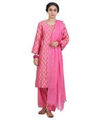 Pink Ekam Suit Set