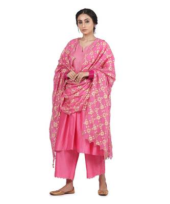 Pink Jheel Suit Set 1