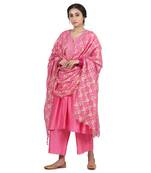 Pink Jheel Suit Set