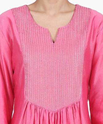 Pink Jheel Suit Set 5
