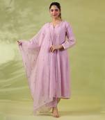 Lilac love kurta set