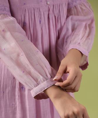 Lilac love kurta set 5