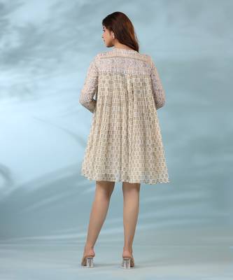 Ocean blue blue carnation peplum top 3