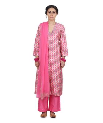 Pink Ruha Suit Set 1