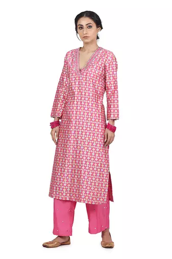 Pink Ruha Suit Set