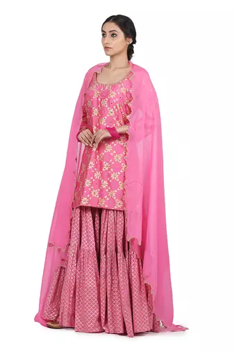 Pink Baani Sharara Set