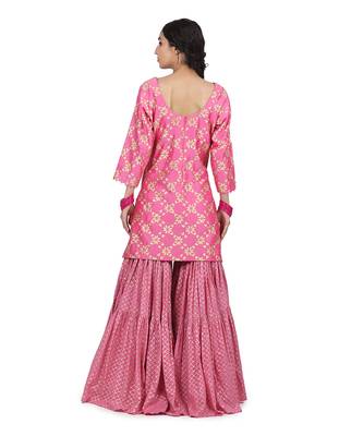 Pink Baani Sharara Set 3