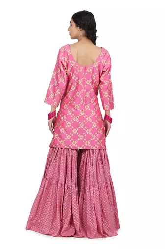 Pink Baani Sharara Set