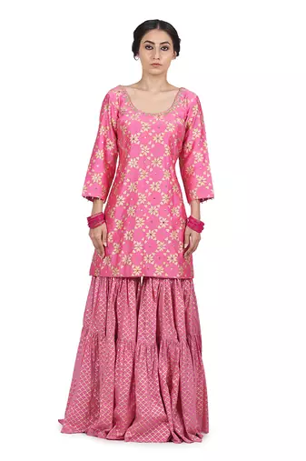 Pink Baani Sharara Set