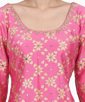 Pink Baani Sharara Set 6