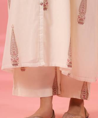 Off white noor shirt kaftaan set 5