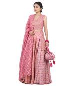 Pink Kamla Lehenga Set