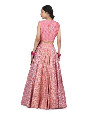 Pink Kamla Lehenga Set 2