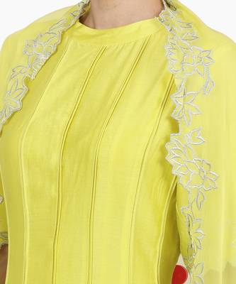 Electric Yellow Geet Kalidar Set 6