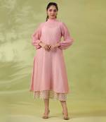 Pink simoni dress